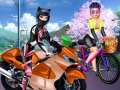 Spēle Sisters Motorcycle Vs Bike