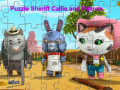 Spēle Puzzle Sheriff Kelly and Friends