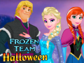 Spēle Frozen Team Halloween