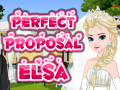 Spēle Perfect Proposal Elsa