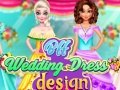 Spēle BFF Wedding Dress Design