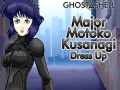 Spēle Ghost In The Shell Major Motoko Kusanagi Dress Up