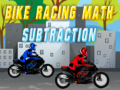 Spēle Bike racing subtraction