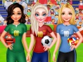 Spēle BFF Princess Vote For Football 2018