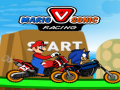 Spēle Mario vs Sonic Racing