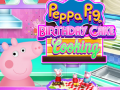 Spēle Peppa Pig Birthday Cake Cooking