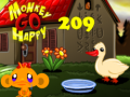 Spēle Monkey Go Happy Stage 209