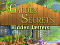 Spēle Garden Secrets Hidden Letters