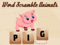 Spēle Word Scramble Animals