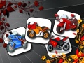 Spēle Cartoon Motorbikes Memory