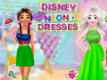 Spēle Disney Neon Dresses