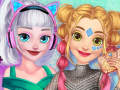 Spēle Elsa and Rapunzel Future Fashion