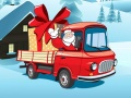 Spēle Christmas Vehicles Jigsaw