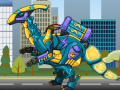 Spēle Combine! Dino Robot 7 Lightning Parasau Plus