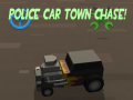 Spēle Police Car Town Chase