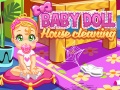 Spēle Baby Doll House Cleaning