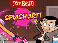 Spēle Mr Bean Splash Art!