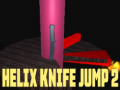 Spēle Helix Knife Jump 2