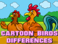 Spēle Cartoon Birds Differences