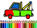 Spēle Back To School: Truck Coloring