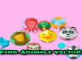 Spēle Find Animals Vector