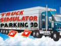 Spēle Truck Simulator Parking 3d