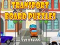 Spēle Transport Board Puzzles