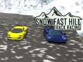 Spēle Snow Fast Hill: Track Racing