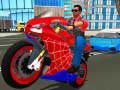 Spēle Hero Stunt Spider Bike Simulator 3d