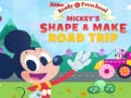 Spēle Mickey`s Shape & Make Road Trip