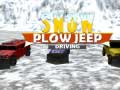 Spēle Winter Snow Plow Jeep Driving
