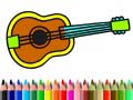 Spēle Back To School: Music Instrument Coloring Book