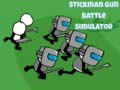 Spēle Stickman Gun Battle Simulator