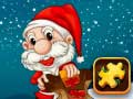 Spēle Santa Claus Puzzle Time