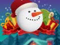 Spēle Flappy Snowball Xmas