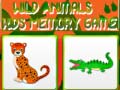 Spēle Wild Animals Kids Memory game
