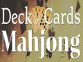 Spēle Deck of Cards Mahjong