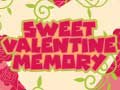 Spēle Sweet Valentine Memory