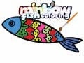 Spēle Rainbow Fish Coloring