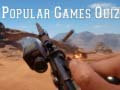 Spēle Popular Games Quiz