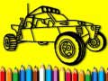 Spēle Back To School: Rally Car Coloring Book