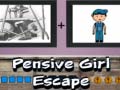 Spēle Pensive Girl Escape