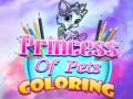 Spēle Princess Of Pets Coloring