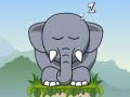 Spēle Snoring Elephant Puzzle