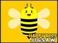 Spēle Happy Bees Jigsaw