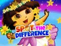Spēle Dora Spot The Difference