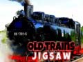 Spēle Old Trains Jigsaw