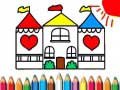 Spēle Doll House Coloring Book