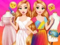 Spēle Princesses Outfit Coloring