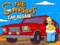 Spēle The Simpsons Car Jigsaw